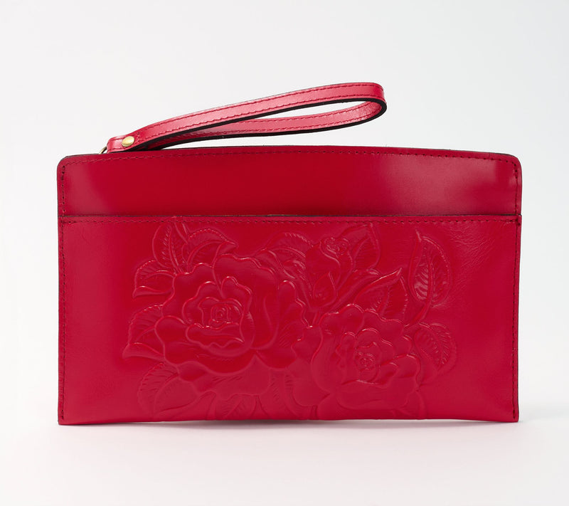 Patricia Nash Sivota Leather Wristlet — View 13