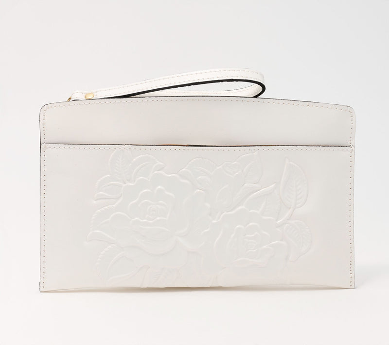 Patricia Nash Sivota Leather Wristlet — View 14