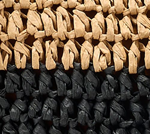 Patricia Nash Gabriella Raffia Tote with Scarf — View 5
