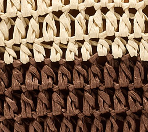 Patricia Nash Gabriella Raffia Tote with Scarf — View 7
