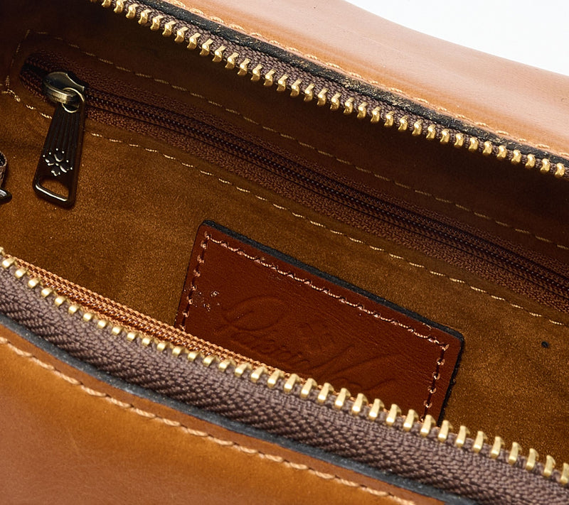 Patricia Nash Lara Leather Crossbody with Bamboo Handle — View 4