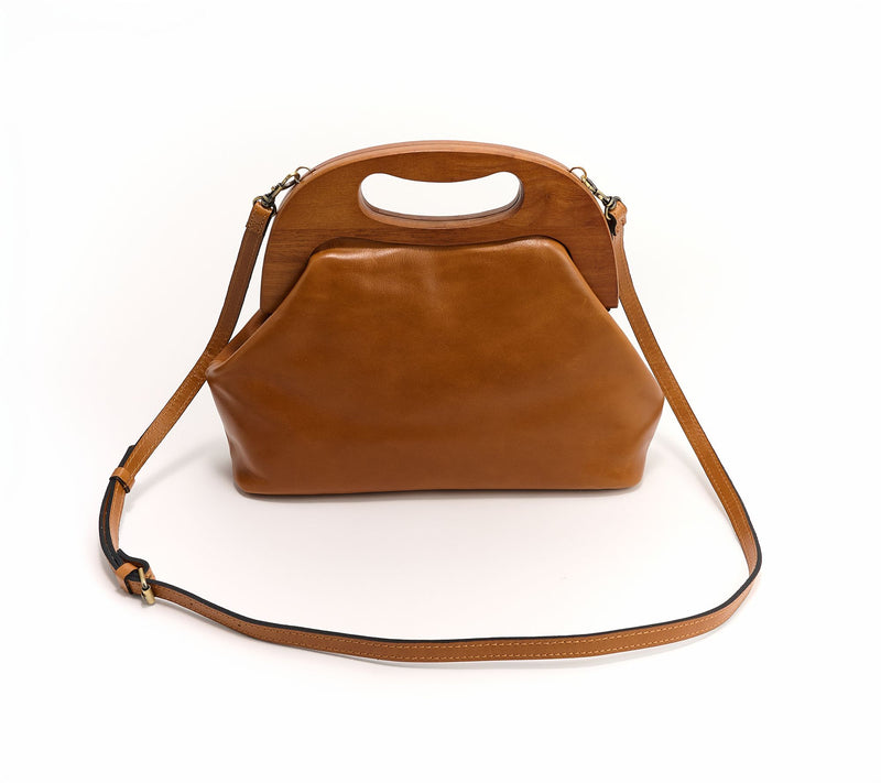 Patricia Nash Sandrine Wooden Frame Top Handle Crossbody — View 2