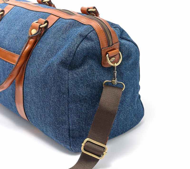 Patricia Nash Denim Milano Weekender  Bag — View 3