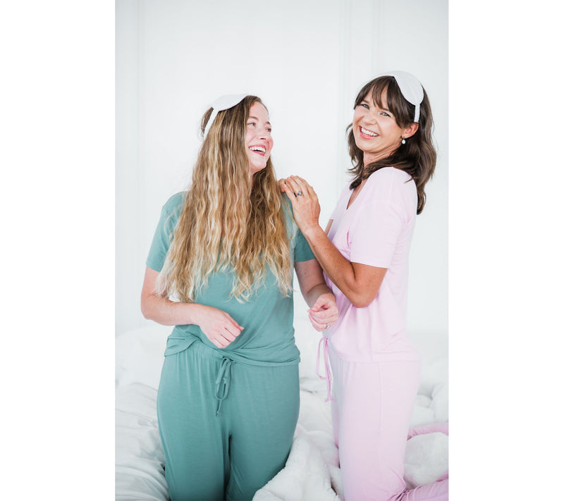 Piper & Mint Drier Nights Sleep Tee and Pant Set — View 4