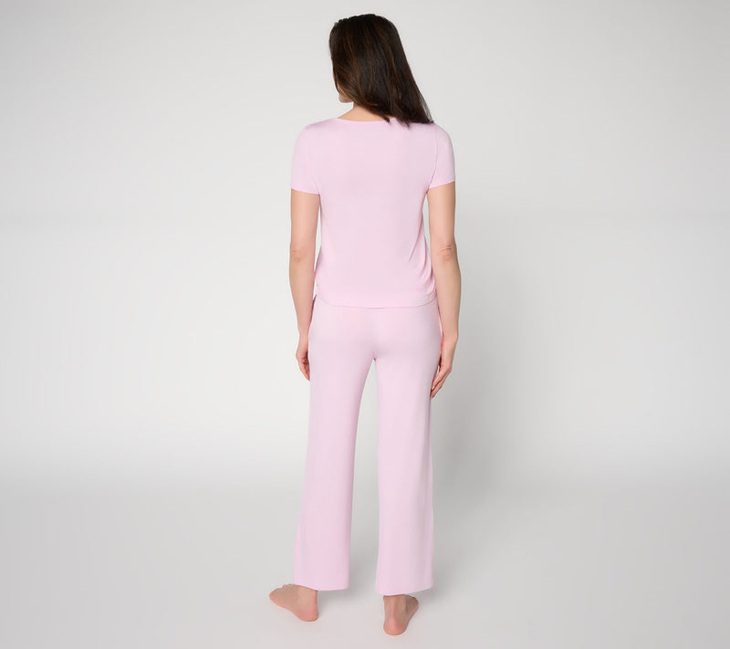 Piper & Mint Drier Nights Sleep Tee and Pant Set — View 3