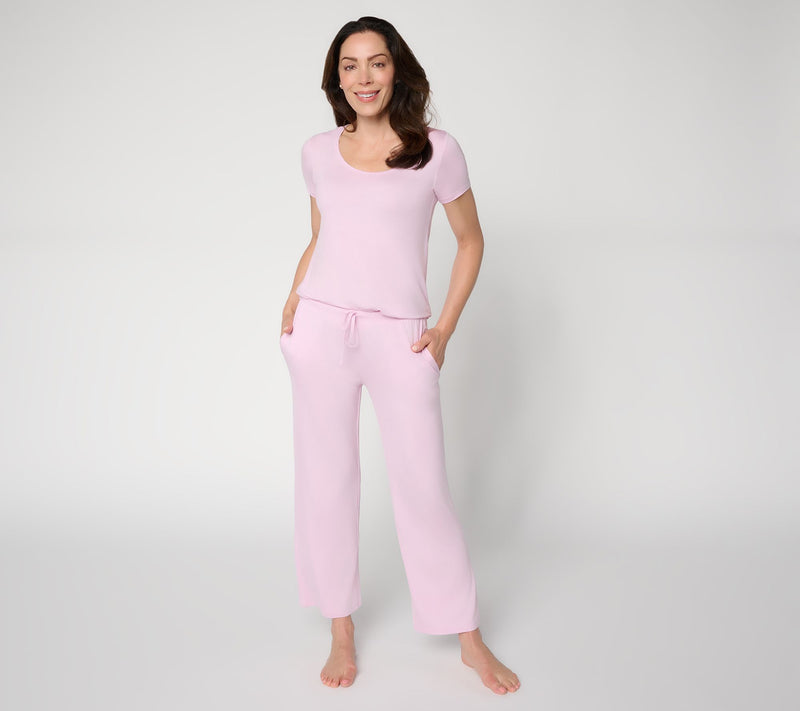 Piper & Mint Drier Nights Sleep Tee and Pant Set — View 11