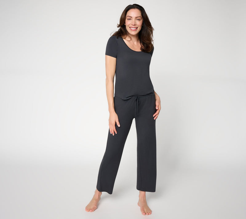 Piper & Mint Drier Nights Sleep Tee and Pant Set — View 12
