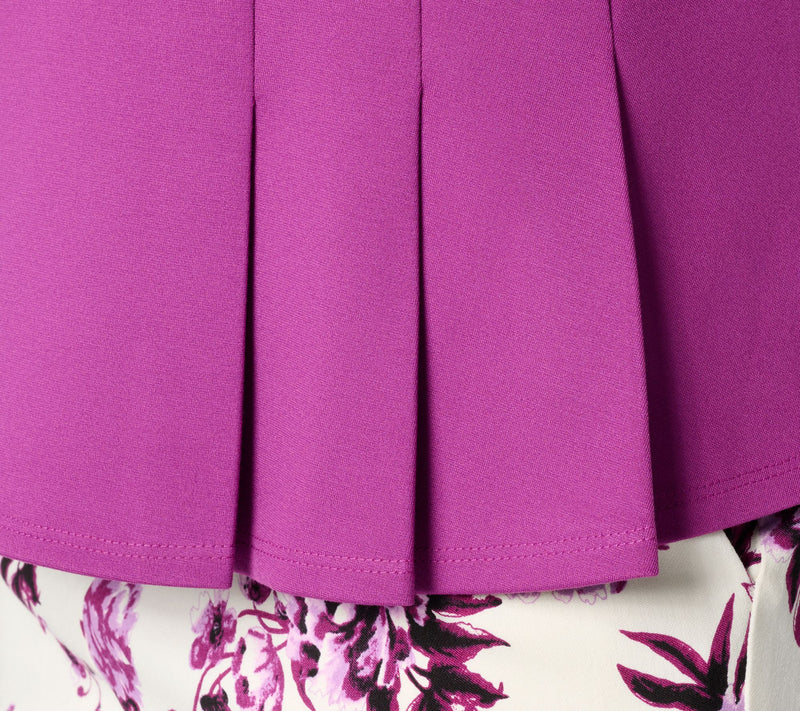 by Stacy London Pleated Peplum Tank Top — View 5
