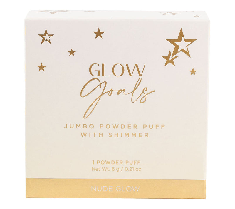 LWYA by Kim Gravel Glow Goals Jumbo Powder Puff w/ Shimmer — Main view