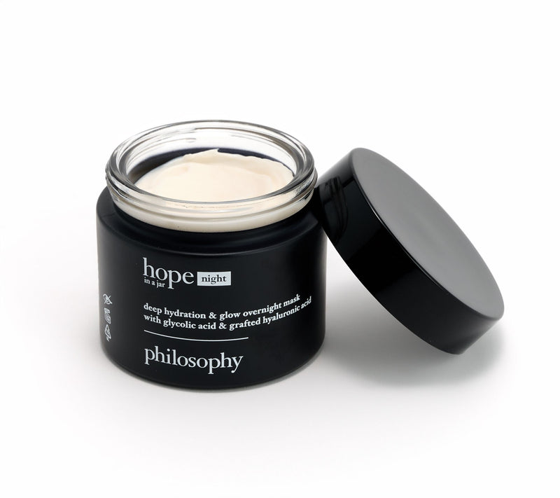 philosophy 2oz hope in a jar hydration &glow overnight mask — Main view