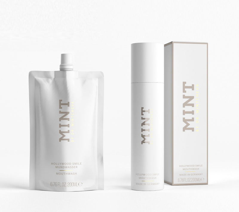 MINT Hollywood Smile Mouthwash and Refill — Main view
