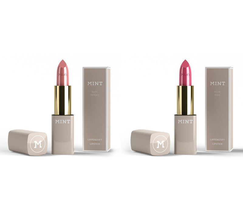 MINT Lipstick Duo w/ Nude Parfait and Nude Rose — Main view
