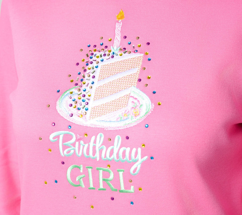 Quacker Factory Birthday Girl 3/4 Sleeve Top — View 6