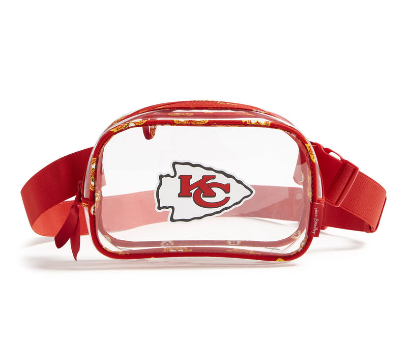 Vera Bradley NFL Small Clear Stadium Belt Bag — Main view
