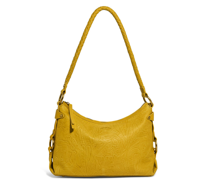 American Leather Co. Russet Shoulder Bag — View 17