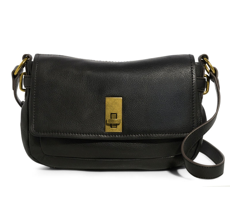 American Leather Co. Carter Leather Turnlock Crossbody — Main view