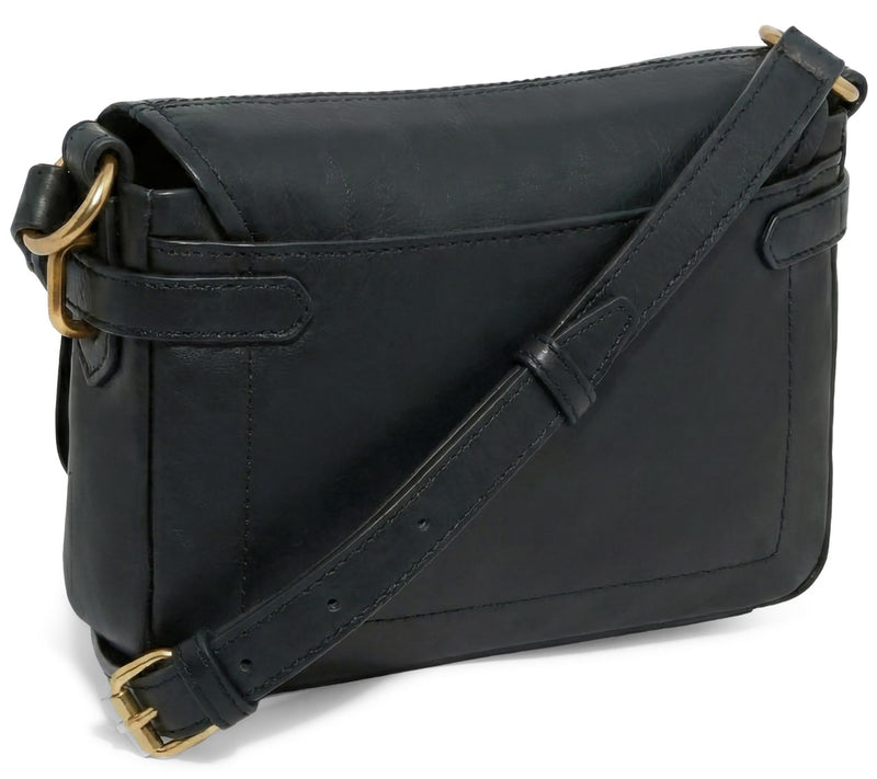 American Leather Co. Carter Leather Turnlock Crossbody — View 15