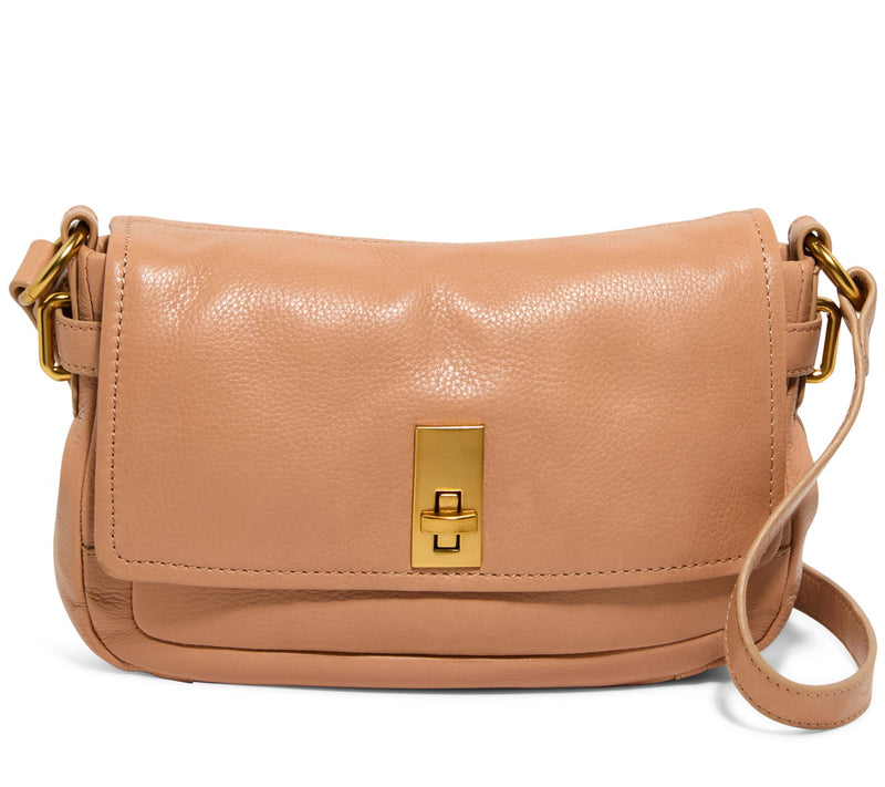 American Leather Co. Carter Leather Turnlock Crossbody — View 13