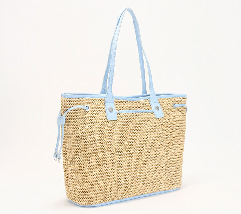 American Leather Co. Briar Tote with Zip Pouch — View 12