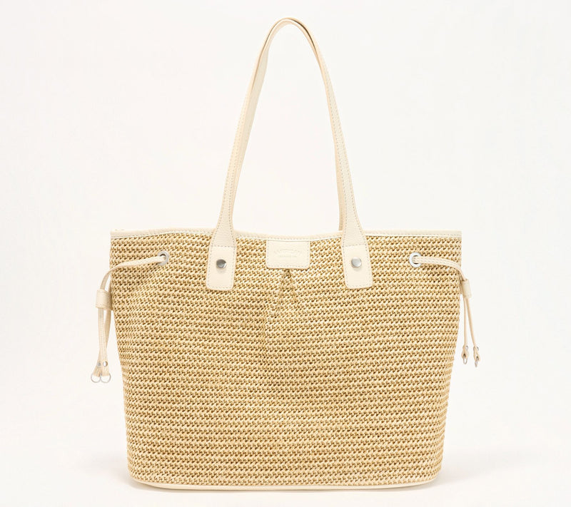 American Leather Co. Briar Tote with Zip Pouch — View 11