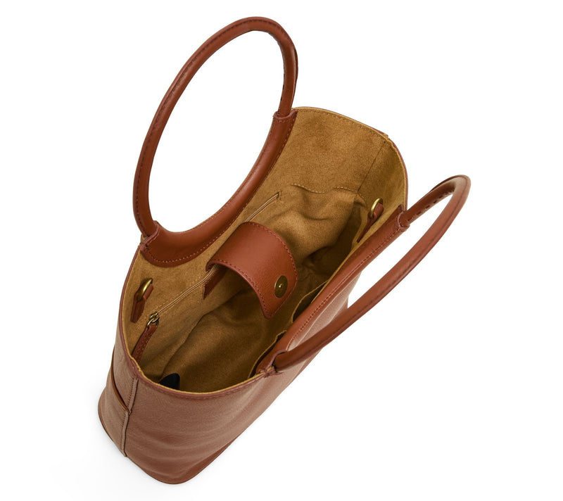 American Leather Co. Laurel Top Handle Conv. Satchel — View 3