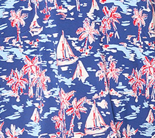 Quacker Factory Sail Away Sparkle Short Sleeve Dress — View 9