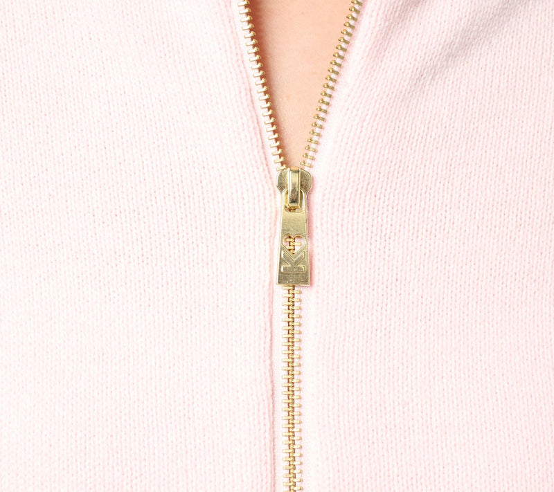 Belle by Kim Gravel All American Goldtone Zip Cardigan — View 5