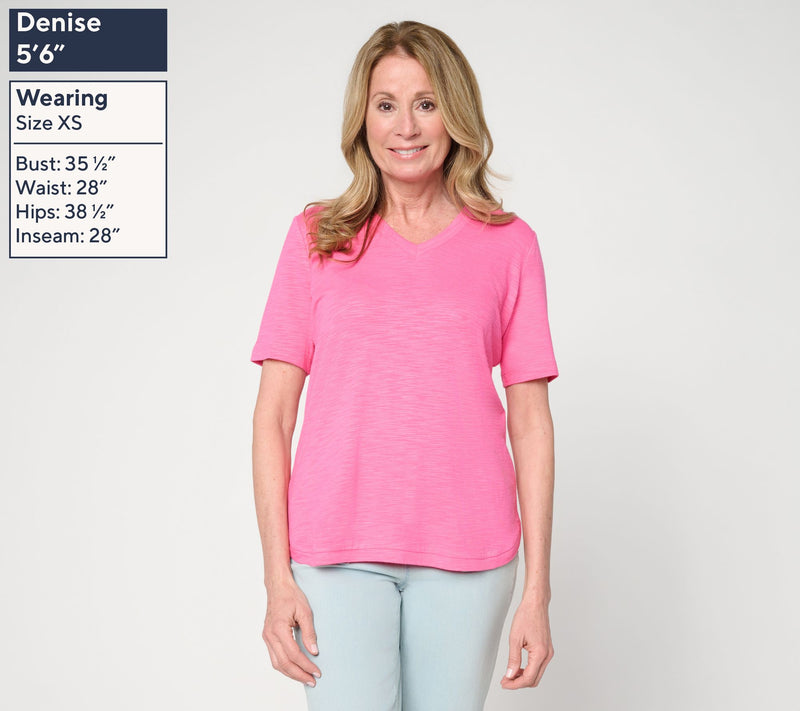 Brandis Dress Out Loud Bamboo Slub Bestie Everyday T Shirt — View 3