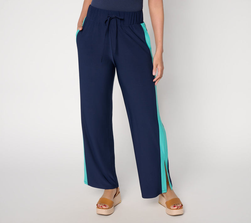 Brandis Dress Out Loud Petite Discovery Knit Colorblock Pant — View 14