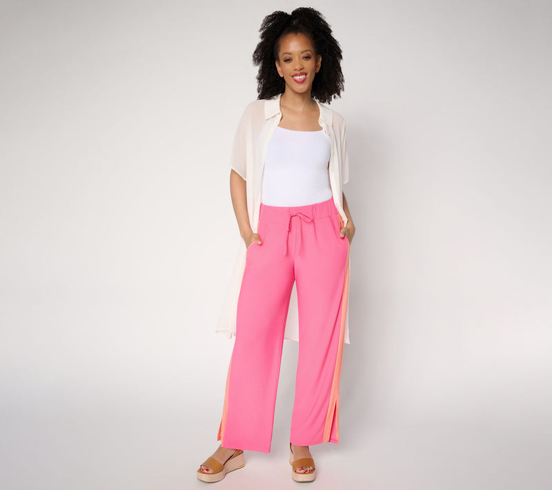 Brandis Dress Out Loud Tall Discovery Knit Colorblock Pant — View 5