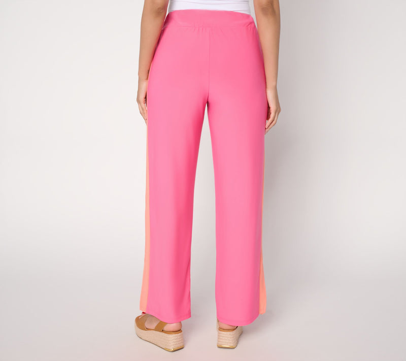 Brandis Dress Out Loud Tall Discovery Knit Colorblock Pant — View 4