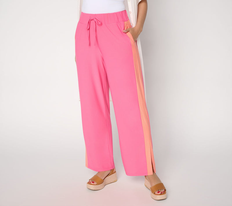 Brandis Dress Out Loud Tall Discovery Knit Colorblock Pant — Main view