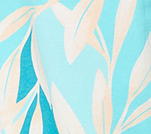 Belle Beach by Kim Gravel Reg Cabana Knit Printed Cropped Pant — View 11