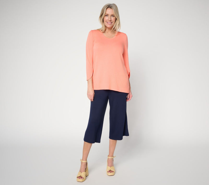 Brandis Dress Out Loud Petite Acquitted Knit Island Capri — View 5
