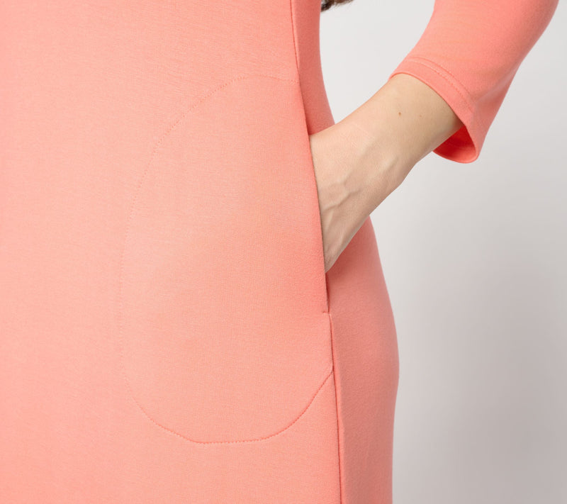 Brandis Dress Out Loud Acquitted Knit 3/4 Sleeve Reg Maxi Dress — View 5