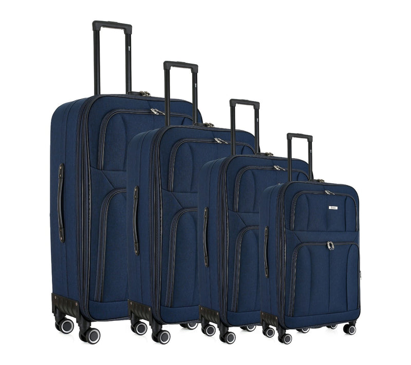 Mirage Luggage Grace Soft Side Expandable 4-Piece Set — View 13