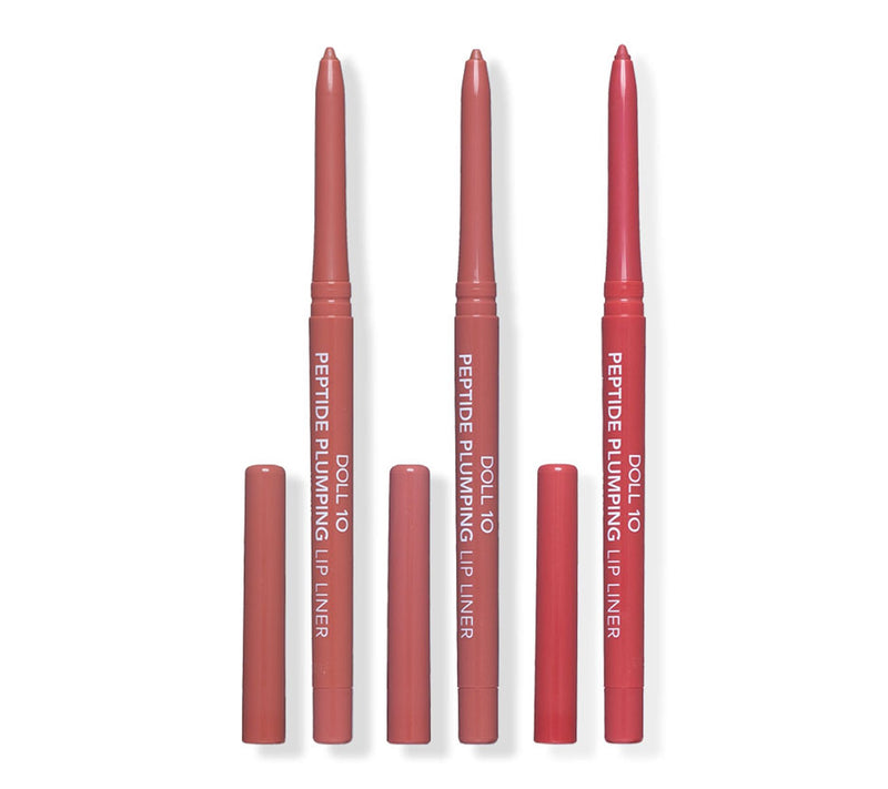 Doll 10 Peptide Plumping Lip Liner Trio — Main view