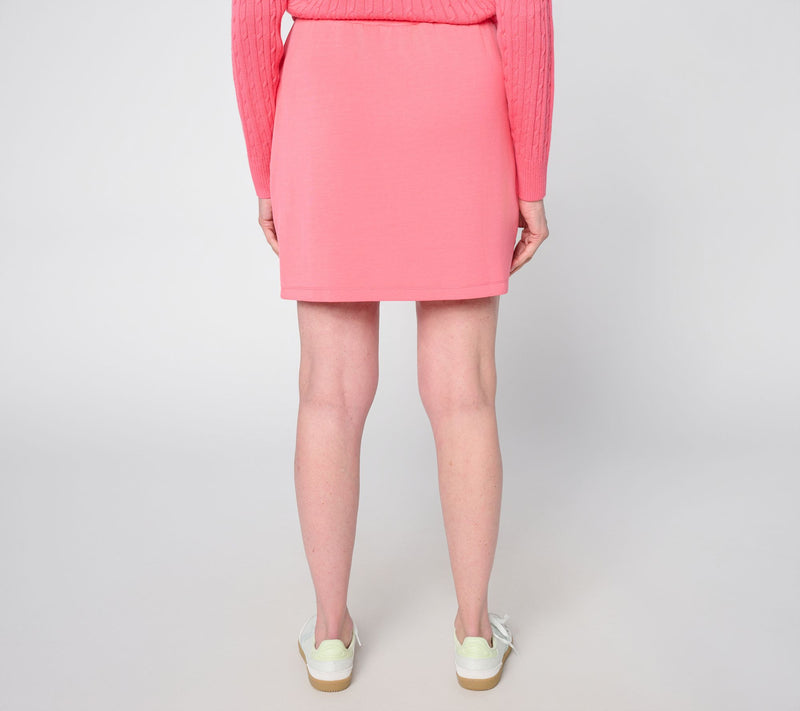 Belle by Kim Gravel Regular ScubaLuxe Showstopper Skort — View 12