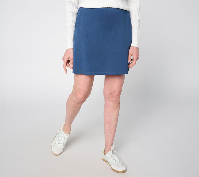 Belle by Kim Gravel Regular ScubaLuxe Showstopper Skort — View 6