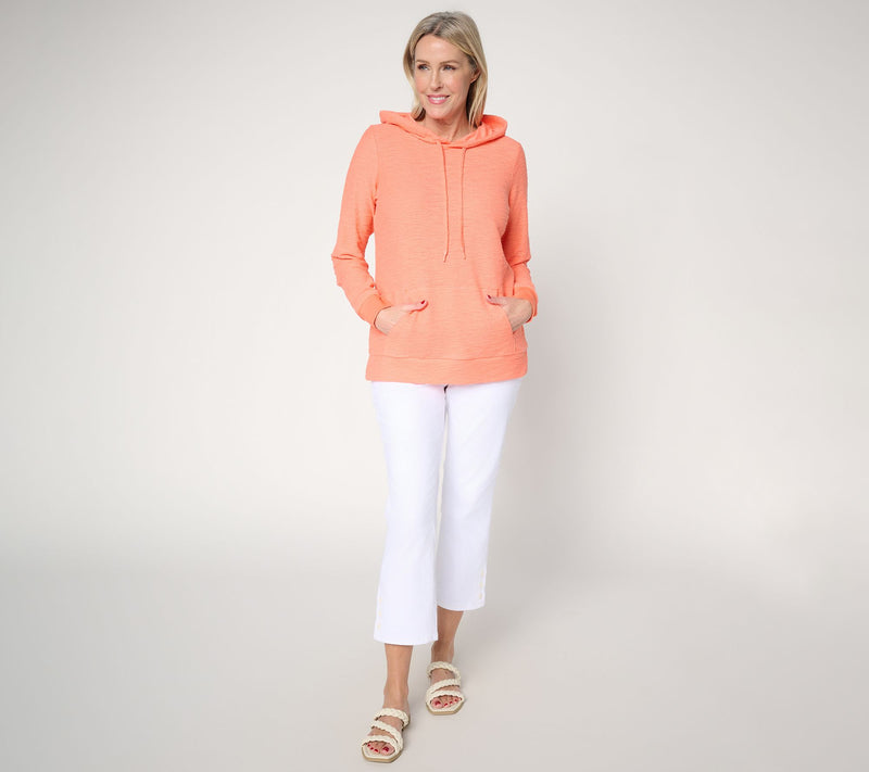 Belle Beach by Kim Gravel Sweatshirt Slub Shoreline Hoodie — View 5