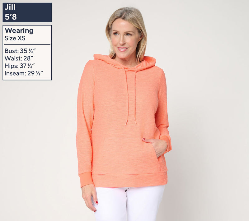 Belle Beach by Kim Gravel Sweatshirt Slub Shoreline Hoodie — View 3