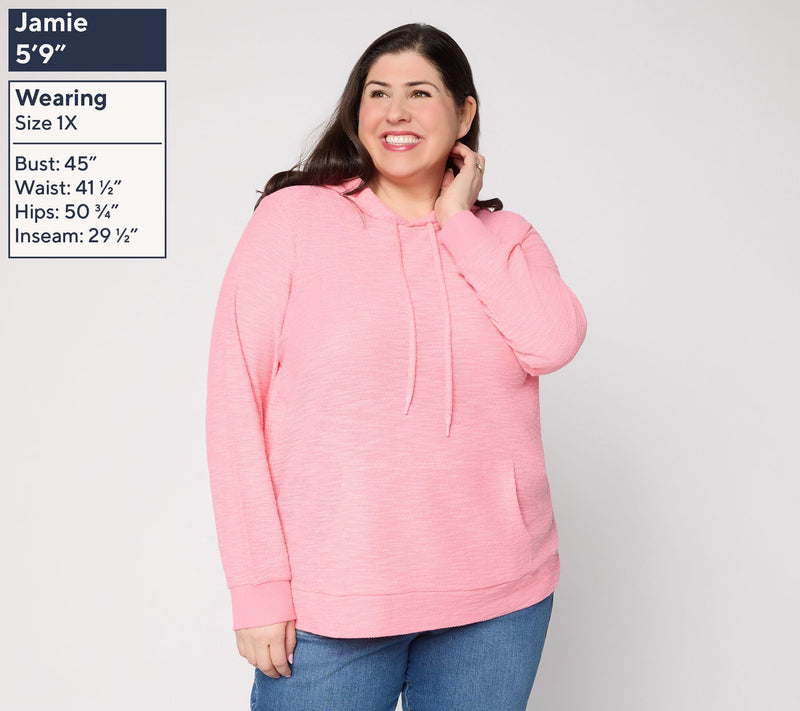 Belle Beach by Kim Gravel Sweatshirt Slub Shoreline Hoodie — View 2