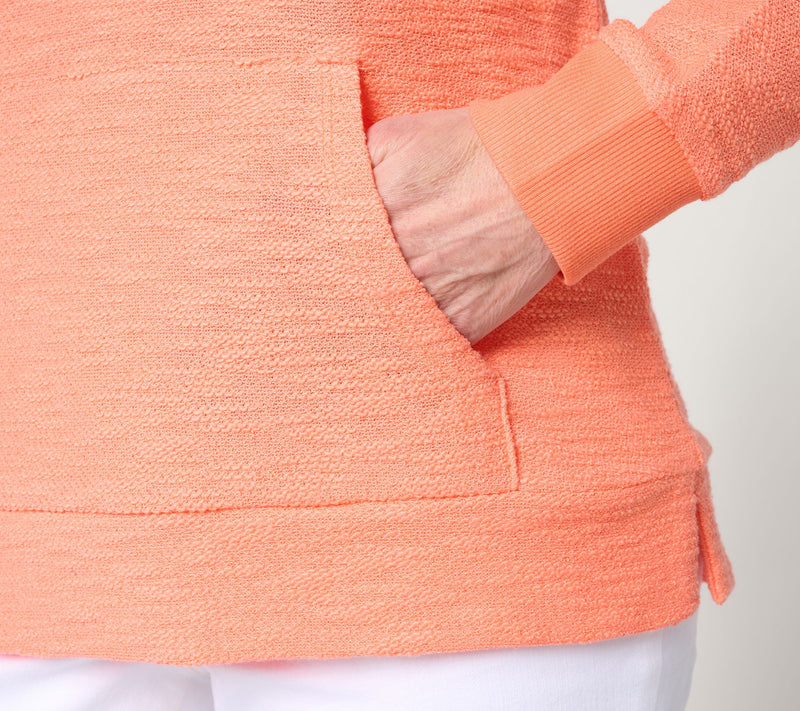 Belle Beach by Kim Gravel Sweatshirt Slub Shoreline Hoodie — View 6
