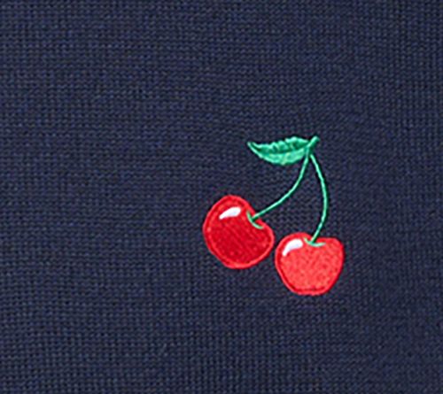 Belle by Kim Gravel Sunshine Stitches Embroidered V Neck Sweater — View 2