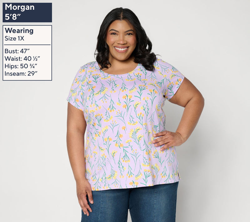 Belle by Kim Gravel Primabelle Knit Pucker Up Buttercup Top — View 2