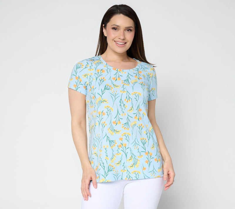 Belle by Kim Gravel Primabelle Knit Pucker Up Buttercup Top — View 14