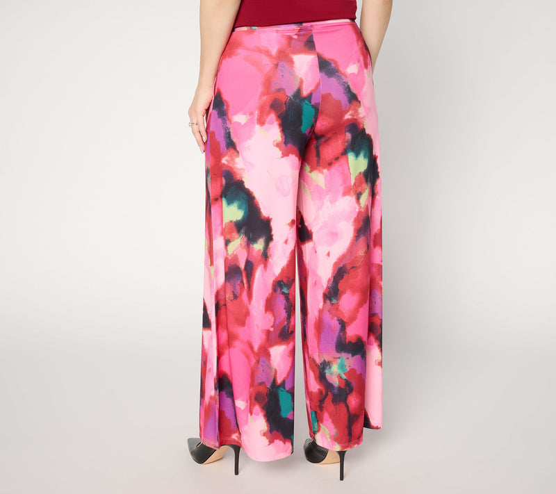 Mally Roncal Petite Wide Leg Feather Knit Pant — View 11
