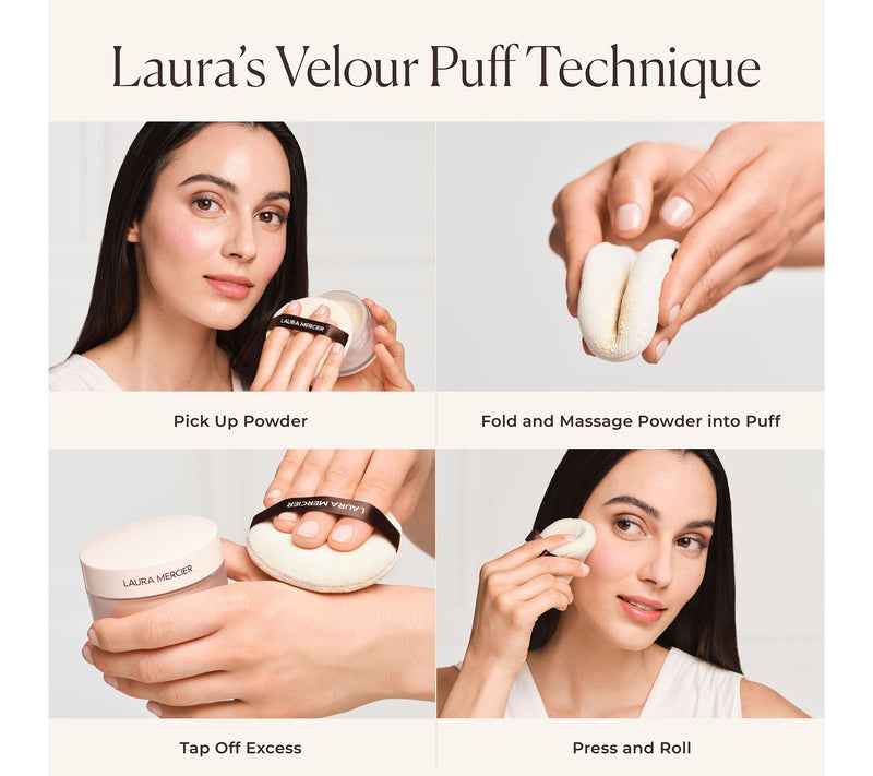 Laura Mercier Indulgent Icons Ultra-Blur Setting Powder + Puff — View 3