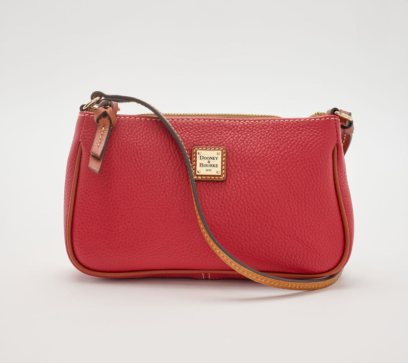Dooney & Bourke Pebble Leather Pouchette — View 15