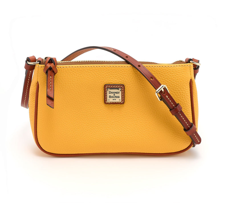 Dooney & Bourke Pebble Leather Pouchette — View 19